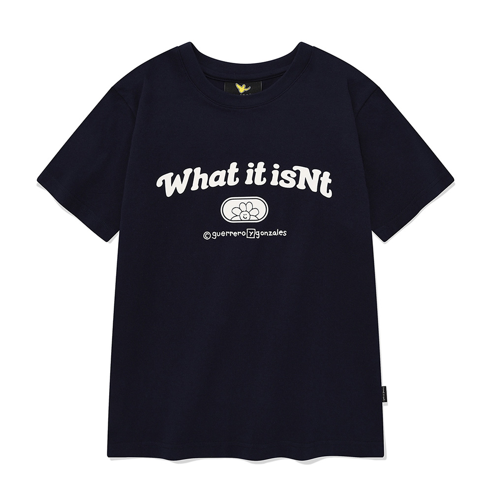 WM&#039;S WT 아치로고 반팔 티셔츠 네이비