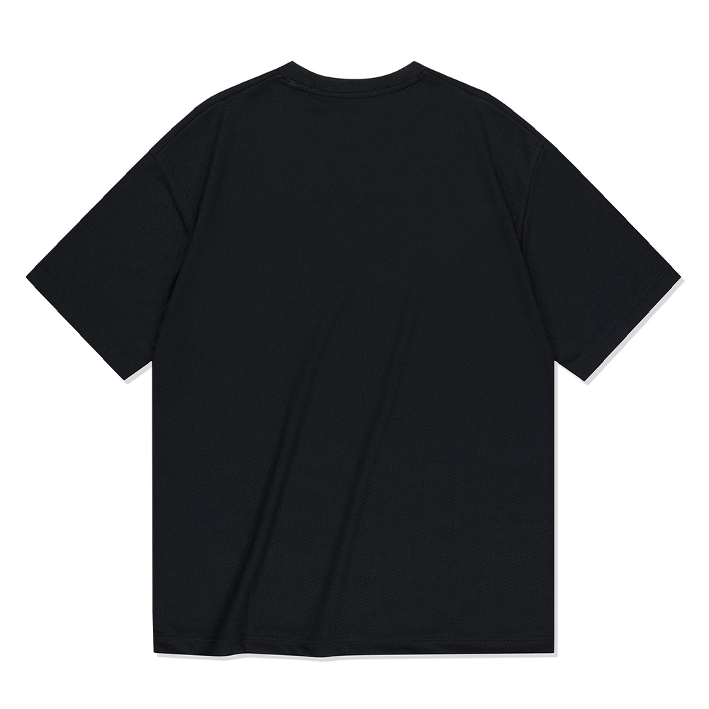 WT 메쉬 반팔 티셔츠 블랙